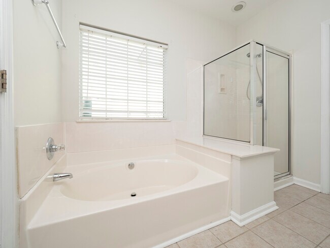 separate tub and shower - 145 Historic Dr