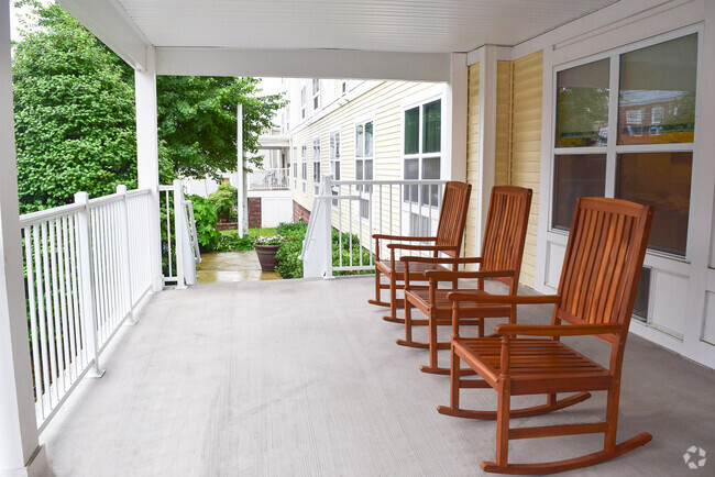 Community Porch - Birchwood at Ambler (62+ Senior Community)