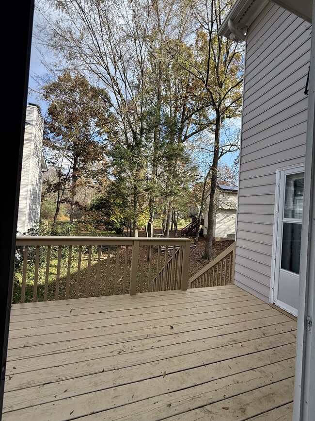 back porch - 110 Sudbury Ln