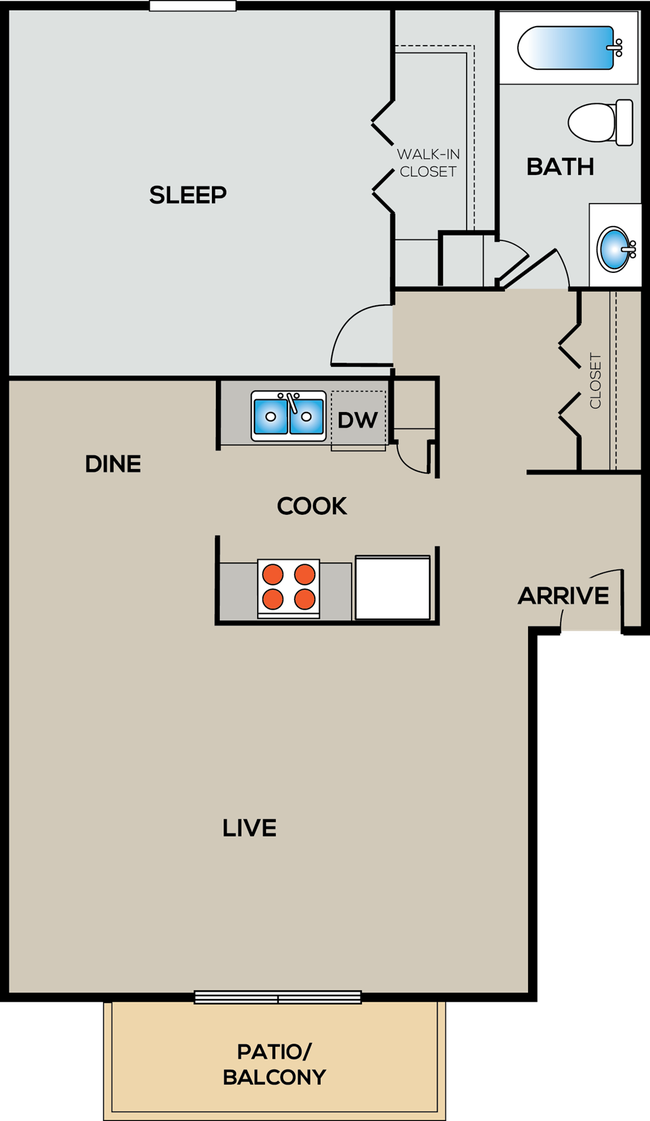 Floorplan - The Arden Terrace