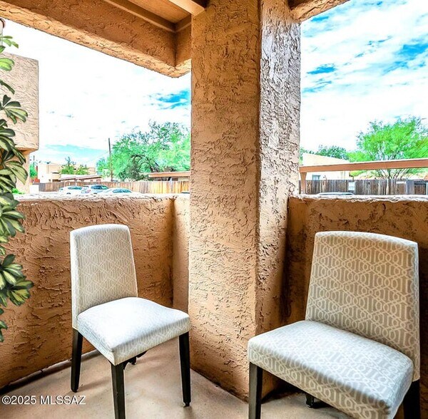 Nice outdoor patio. - 1745 E Glenn St