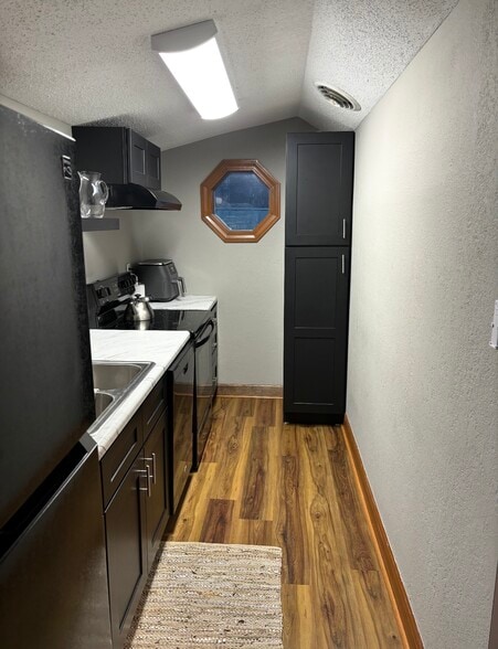 Newly Remodeled Galley Kitchen with Dishwasher - 121 S Hellier St