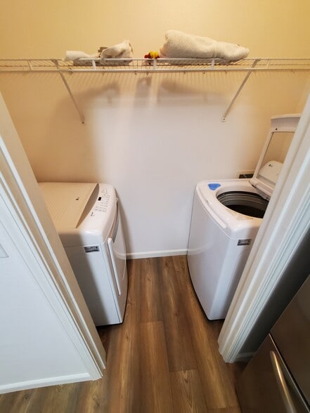 Washer & Dryer Area - 190 Forest Ln