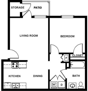 1BR/1BA - The Summit on 401