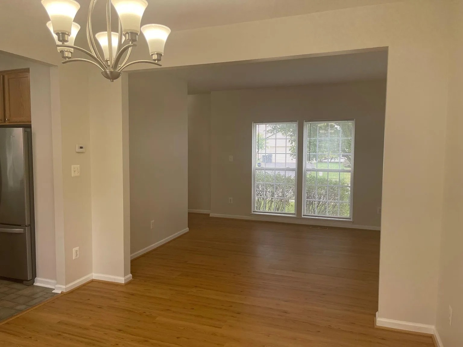 Living room from dining room - 10 Jade Dr