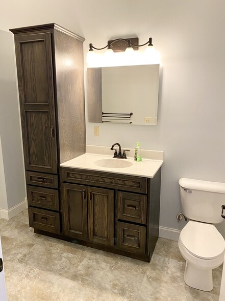 Newly remodeled bathroom. - 104 S Main