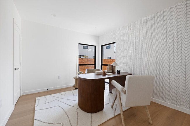 Building Photo - Brand-New Designer Home — 2 Bed + 2 Bath + Office | Gated Yard & Private Driveway Parking