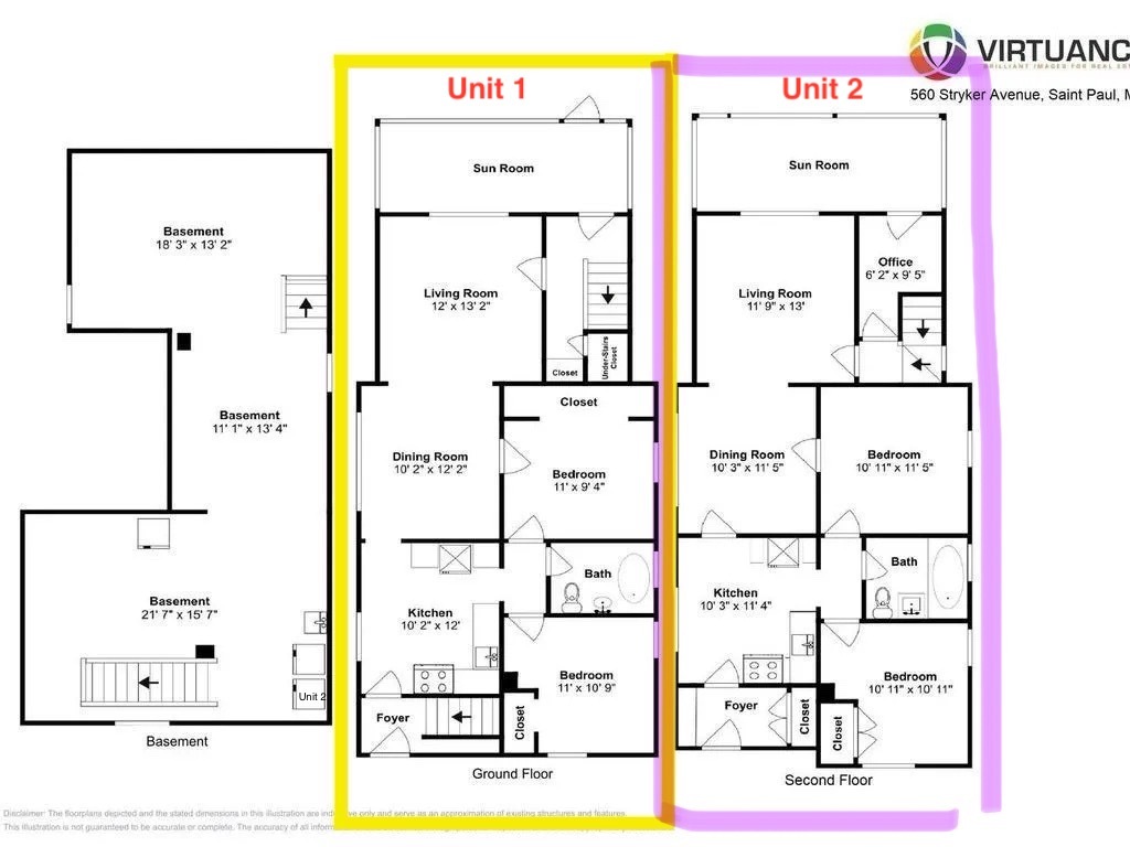 Floor plan - 560 Stryker ave