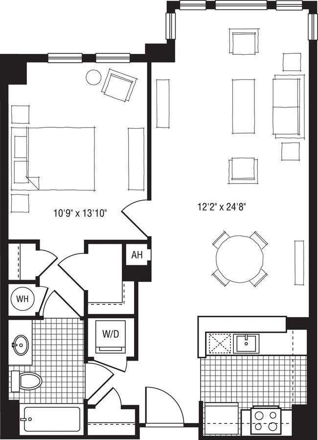 Floorplan - The Clarendon