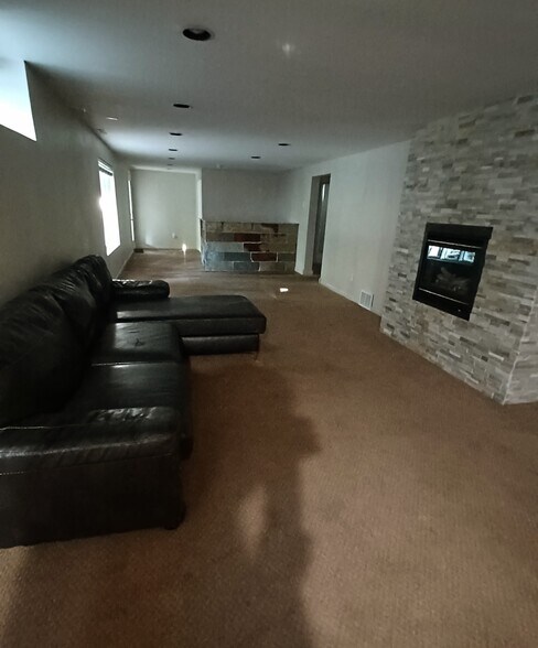 view from stairs of basement - 907 County Road B W
