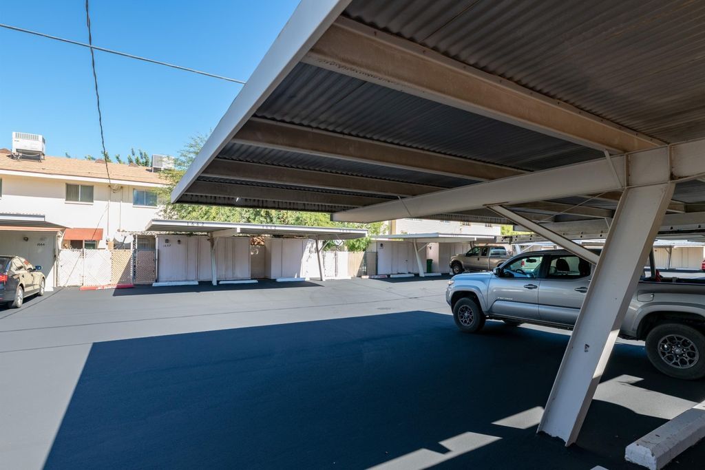 2 covered parking spots right out back - 1626 W Campbell Ave