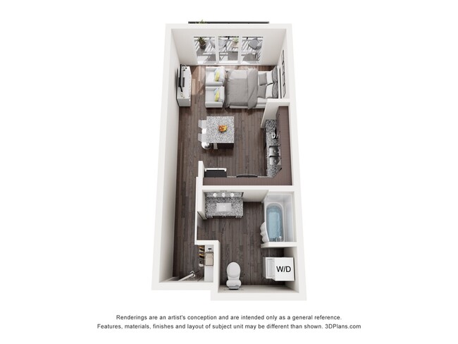 Floorplan - Rivera on Broadway Apartments