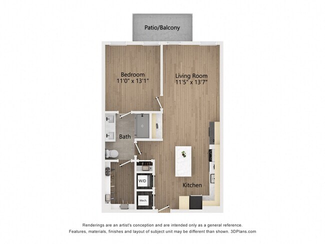 Floorplan - Tempo at White Oak