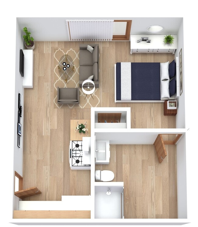 Floorplan - Landmark Square Apartments
