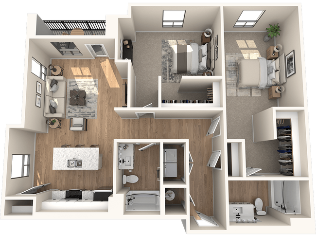 Floorplan - Solace at Ballpark Village