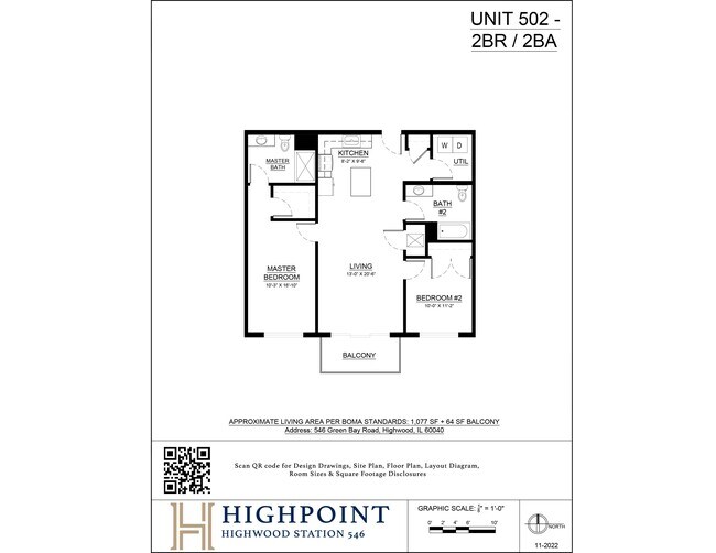 Floorplan - HIGHPOINT Highwood Station 546