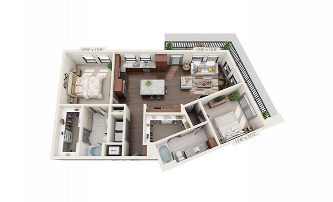 Floorplan - Bridge at The Kenzie