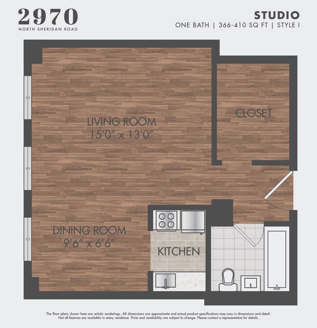 Floorplan - 2970 N Sheridan