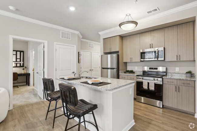 B3 Model- Kitchen - Clairmont at Crabtree