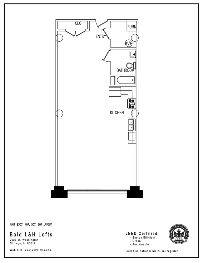 Floorplan - 2620 Lofts