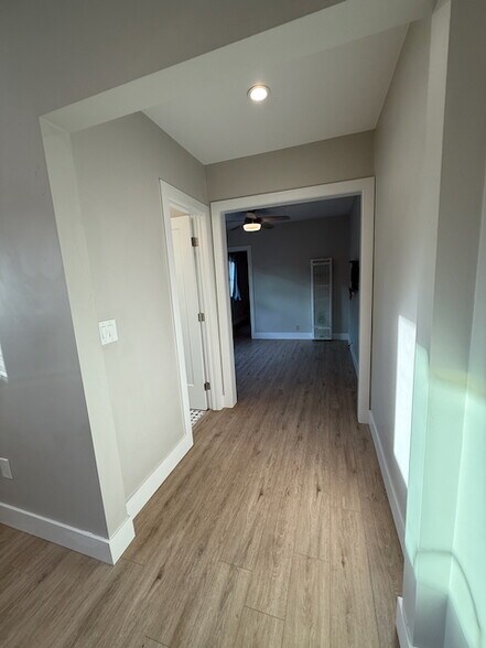 Hall to bath and living room - 1169 Leff St