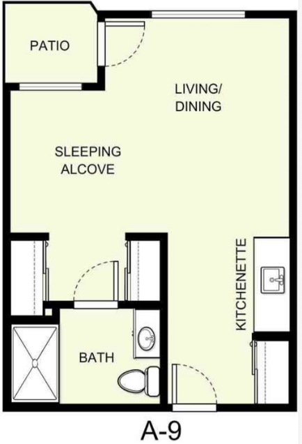Floorplan - Asher Point Independent Living of Texarkana