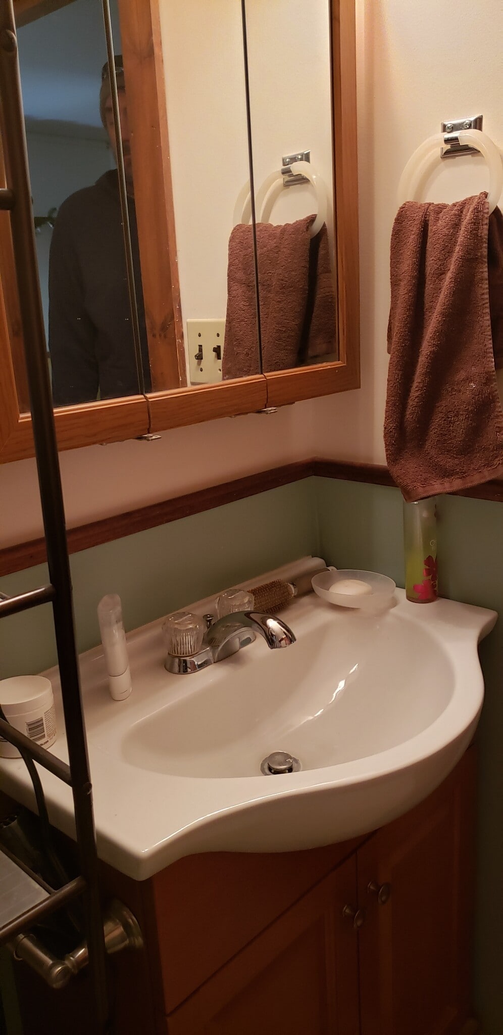 Bathroom sink. - 75 Court St