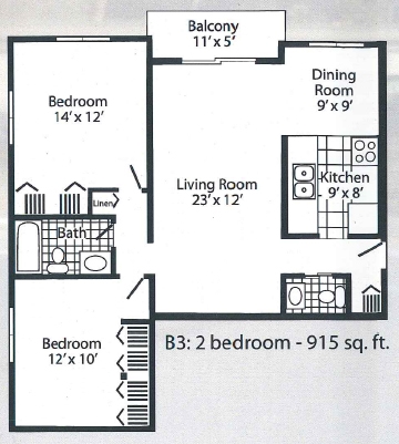 B3 - Garden View Apartments