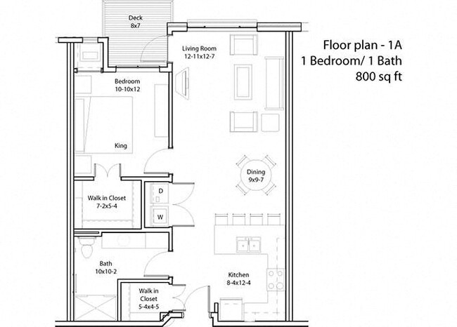 Floorplan - The Cavanagh 55+ Apartments