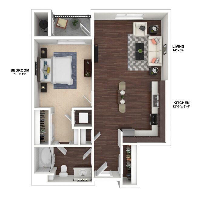 Floorplan - sunset + vine