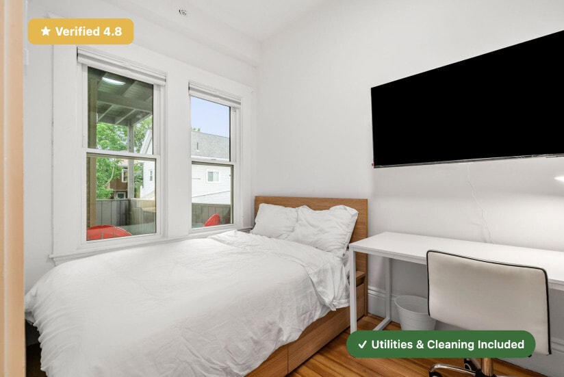 Building Photo - New RoostUp Furnished Private Bedroom in Somerville, Boston!