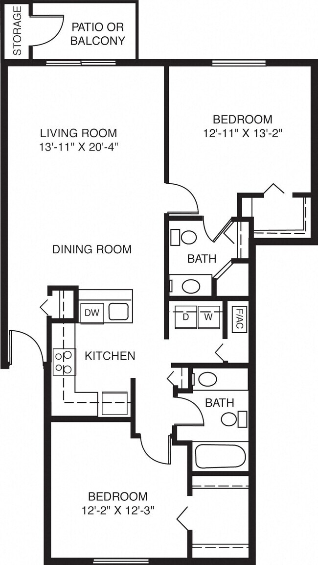 Floorplan - Foxwood and the Hermitage
