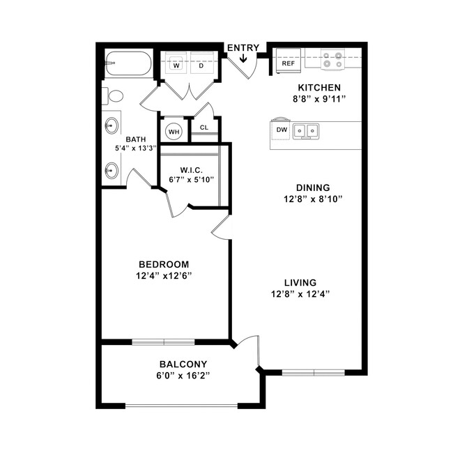 Floorplan - Treadway at New Trails Apartments