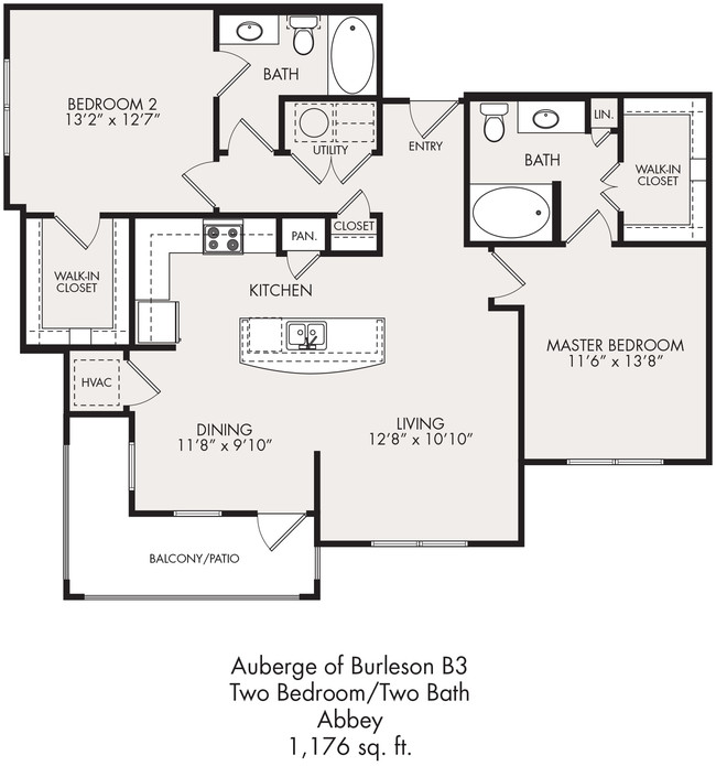 Floorplan - Auberge of Burleson