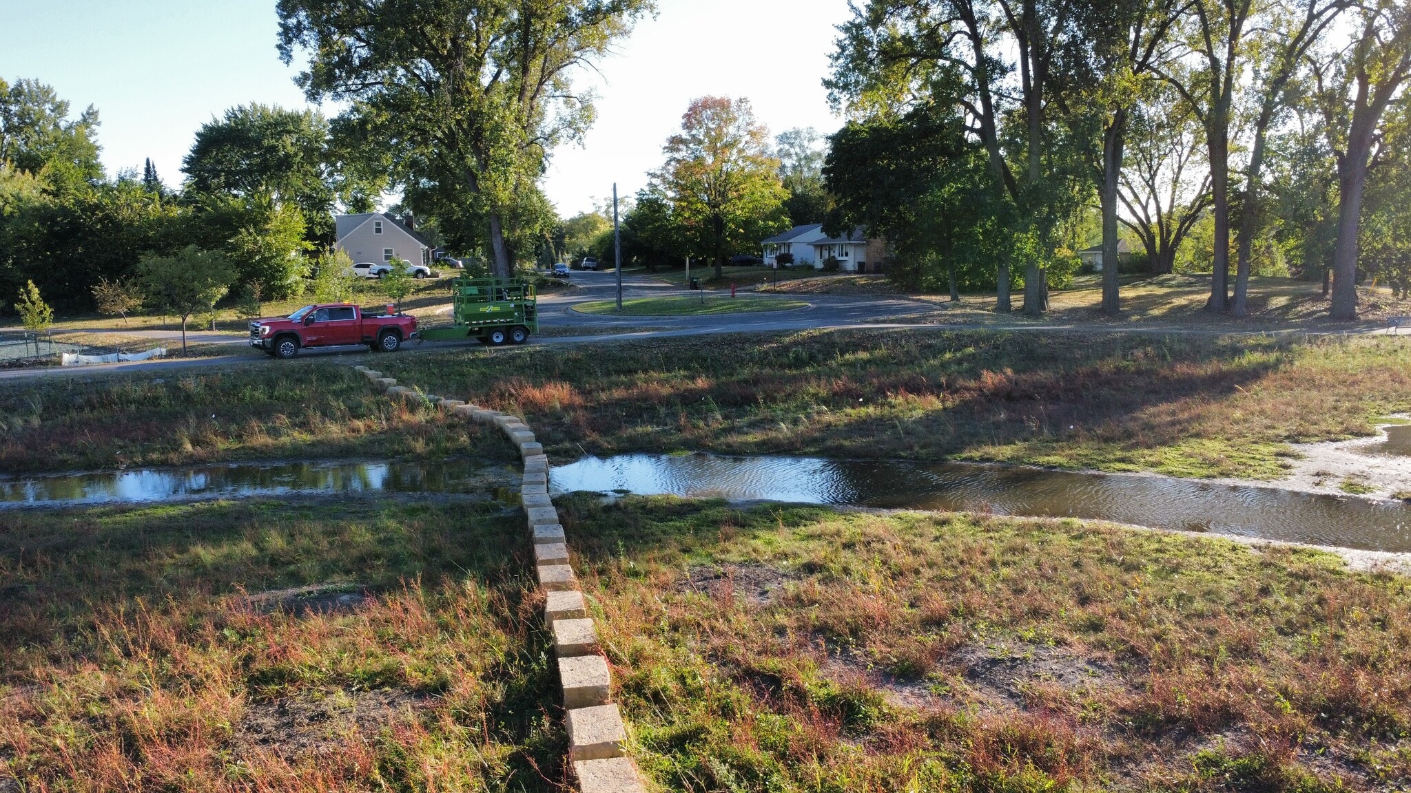 Cul-de-sac view with stepping stones - 8434 Colfax Ave S