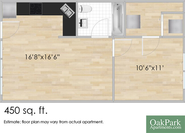 Floorplan - 914 North Blvd. Oak Park, IL 60302