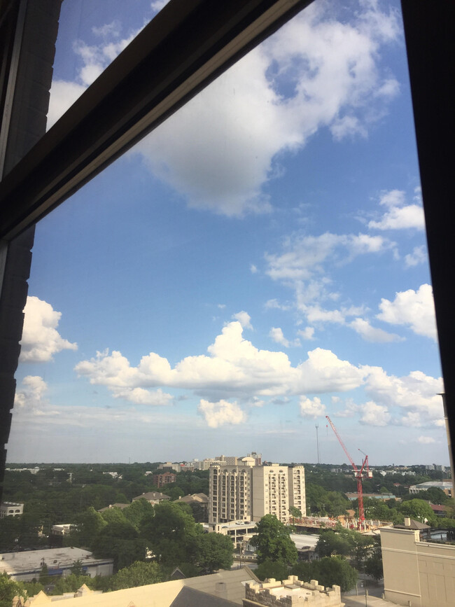 View from Guest Room Window - 620 Peachtree St NE