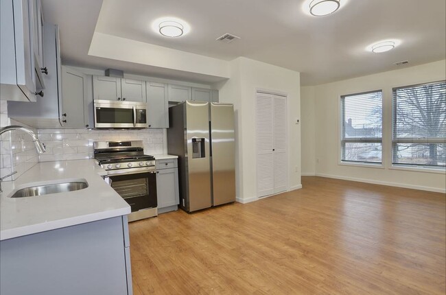 Kitchen view towards - 143 Zabriskie St