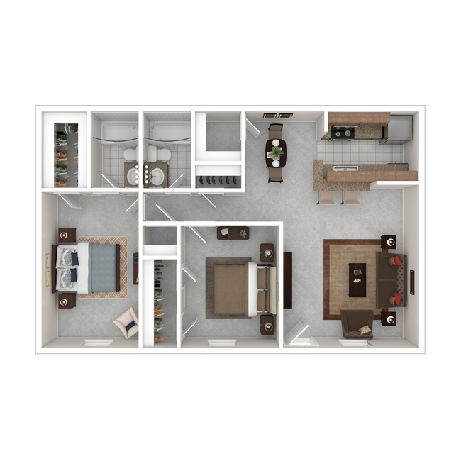 VillageParkApts_8701HammerlyBlvd_II-4502758_3DF_2x2Village-Park-1040sf.jpg - Mariposa Flats