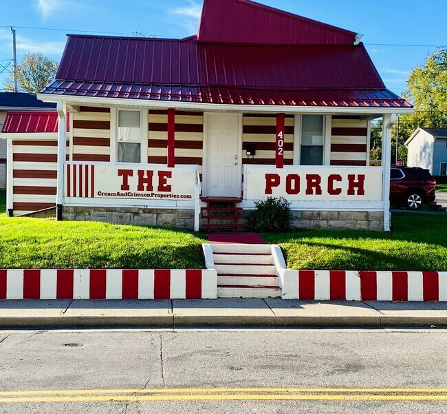 Building Photo - "The Porch" - ABNB, Short Term, monthly and long-term RENTAL. Famous IU Tailgate house