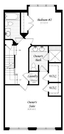 3BR/3.5BA Upper Level - Columbia Place