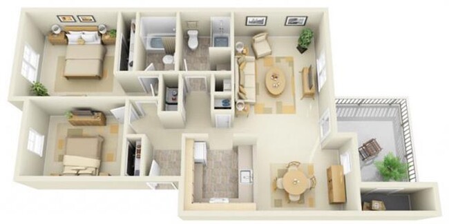 Floorplan - Stillwater Apartments