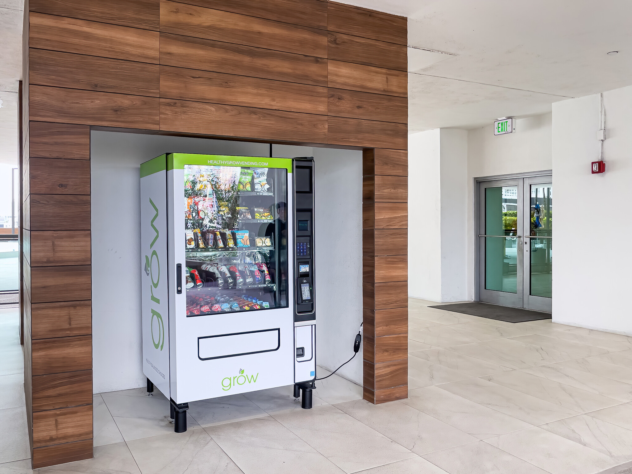 Health snack machine - 350 S Miami Ave