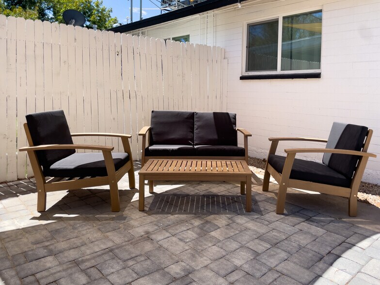 Backyard patio furniture - 4615 N 14th St
