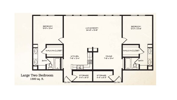 2BR/2BA - Tarrytowne Estates
