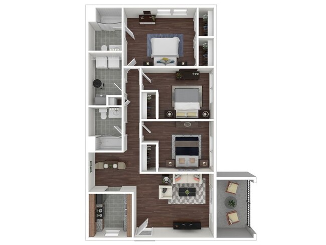 Floorplan - The Greens of Hickory Trails