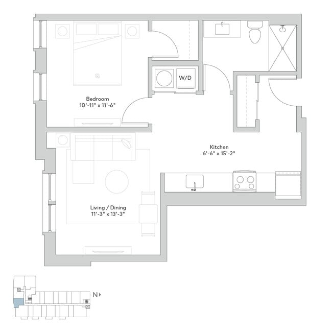 Floorplan - 520 East