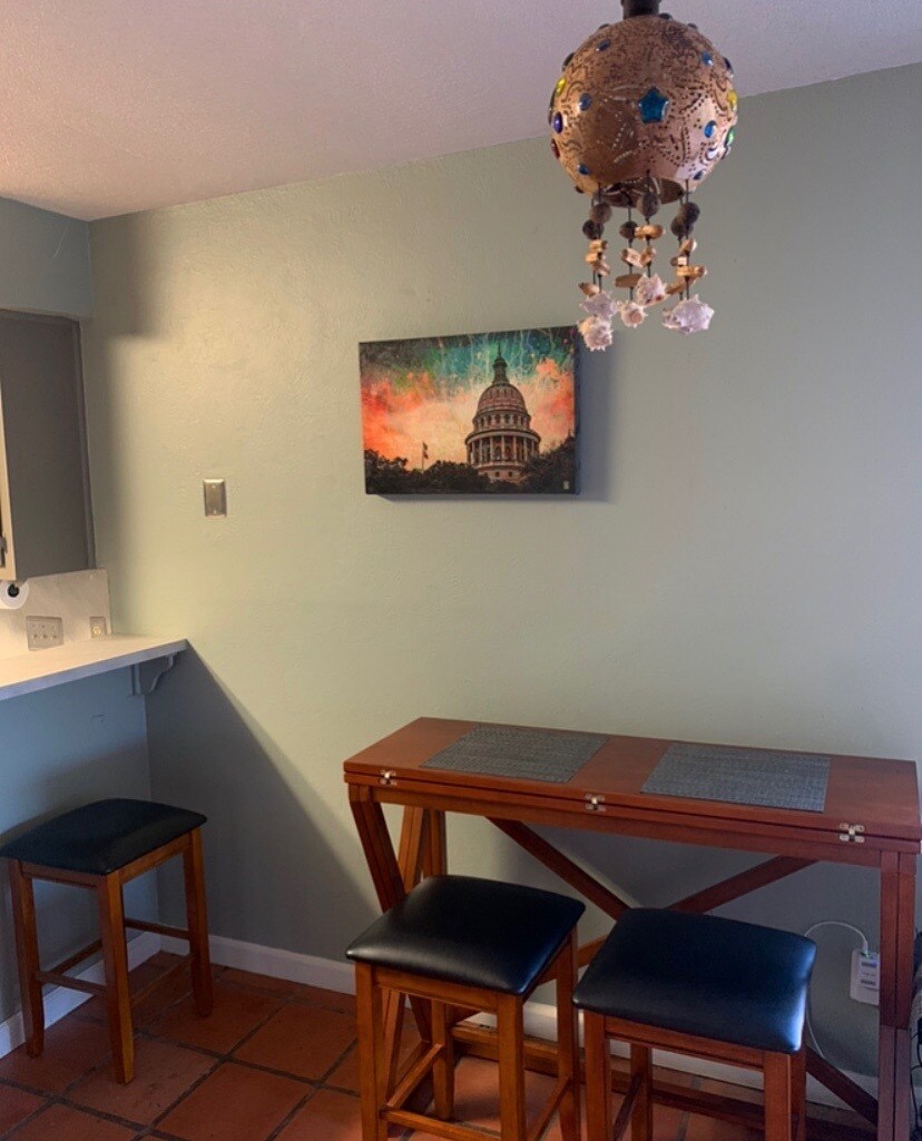 dining room (downstairs) - 8100 Red Willow Dr