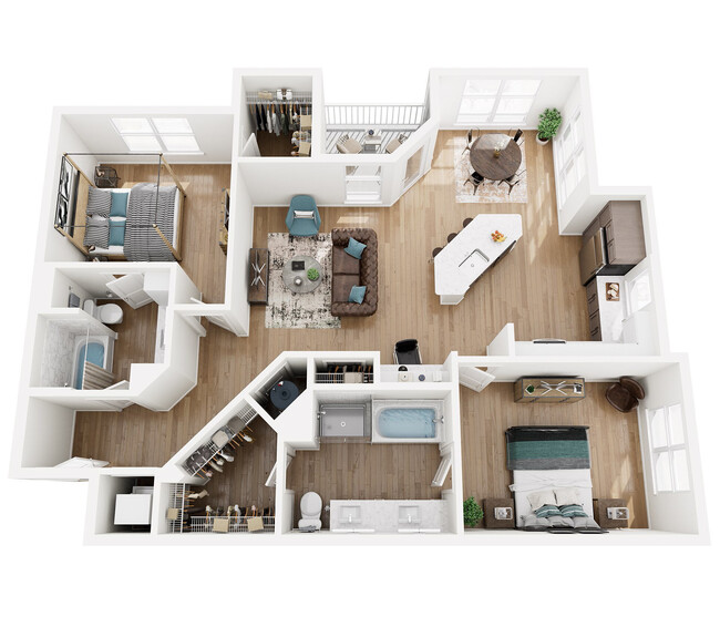 Floorplan - The Townsend