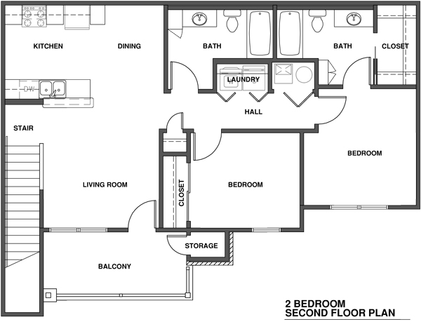 2BR/2BA - The Reserves at Saddlebrook